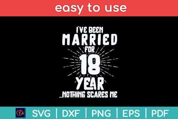 Download Couples Married 18 Years - Funny 18th - Married Collection