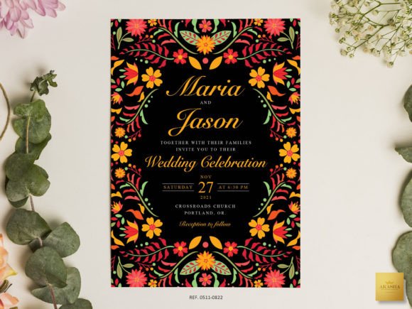 Download Mexican Wedding Invitation Template - Premium Resources